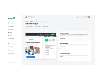 Mailerlite Email design