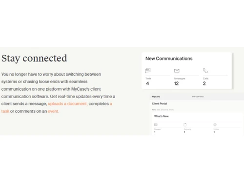 Mycase Stay connected