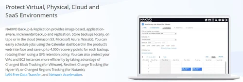 nakivo saas environment