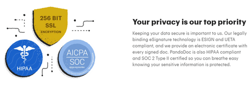 pandadoc esignatures priority