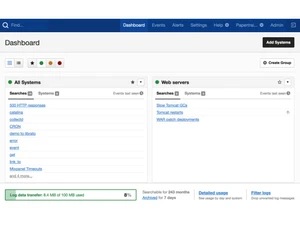 solarwinds papertrail dashboard
