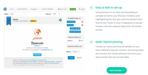 parseur multi layout