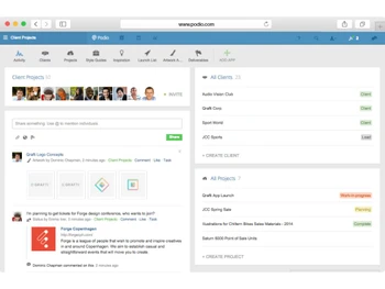 Podio Client Projects