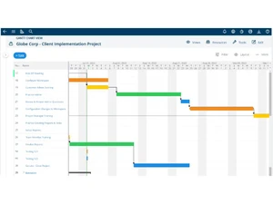 Project Insight gantt chart