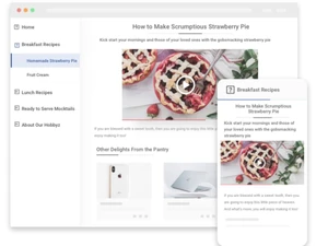 proprofs knowledge base-recipes