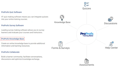 proprofs lms-quiz software