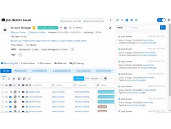 RecruitBPM job order
