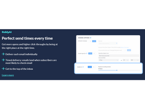 ROBLY email delivery report