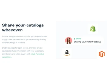 Sales Layer PIM Share catalogs