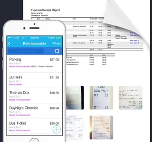 Shoeboxed reimbursement