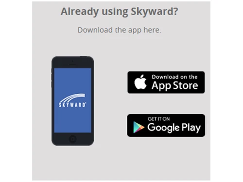 Skyward Student Information dashboard