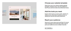 SquareSpace choose template