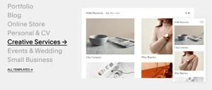 SquareSpace creative service