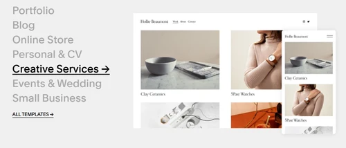 SquareSpace creative service