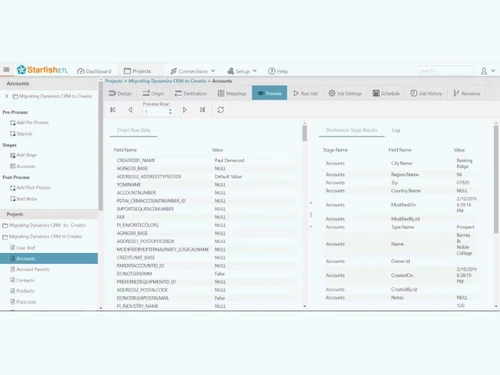 Starfishetl-projects