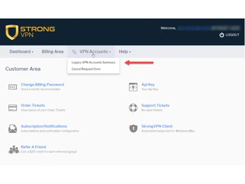 Strongvpn accounts