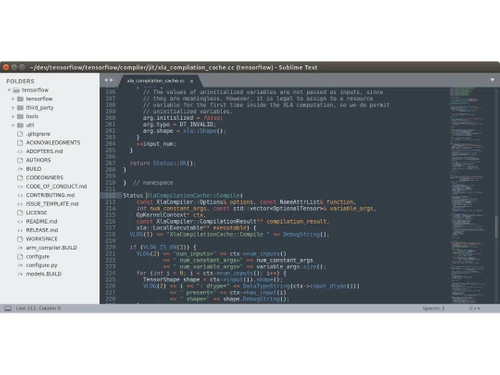 sublimetext-dashboard
