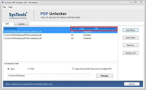 Systools Pdf Unlocker