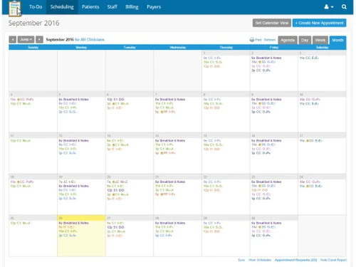 therapynotes-scheduling