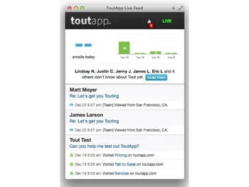 Toutapp-Live Feed