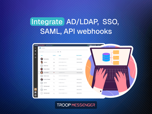 troop messenger API