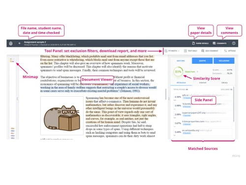Unicheck document viewer