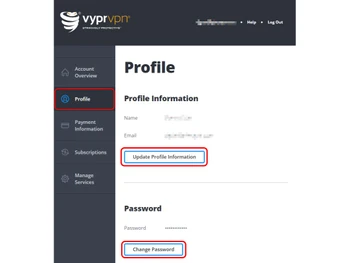 VyprVPN profile