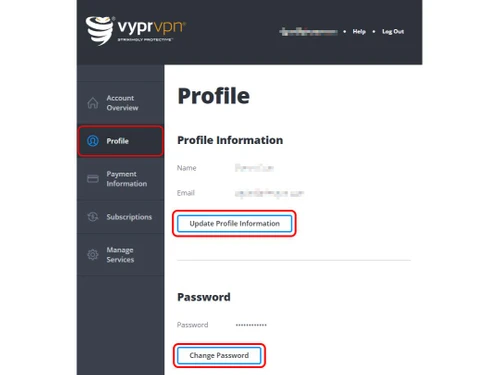 VyprVPN profile
