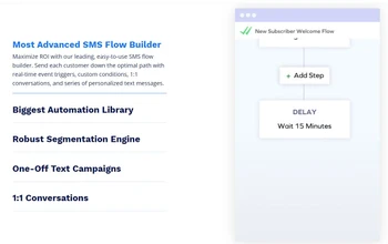 Yotpo sms flow builder