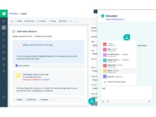 chat window