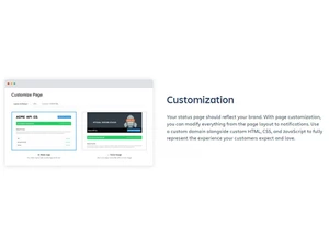 StatusPage Customization