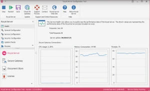 Royal Server configuration tool