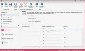 Royal Server configuration tool