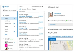 Microsoft Office Exchange Essentials inbox