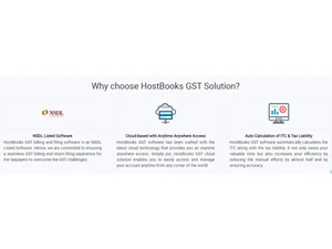 HostBooks GST Why choose HostBooks