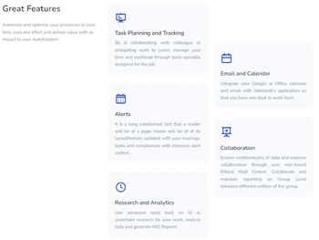 Vakildesk-Great Features