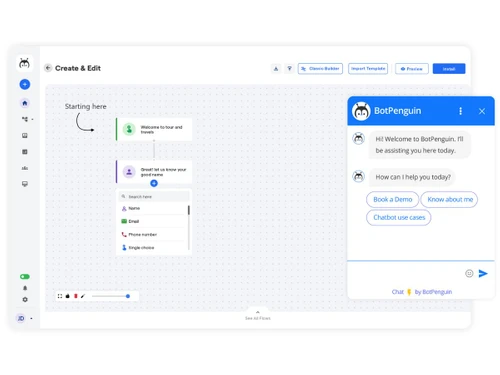 BotPenguin create bot