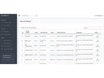 Vertex Car Wash Management Software