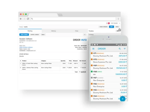 koops sales force automation-order