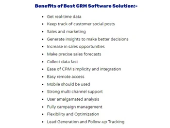 archiz crm software benefits