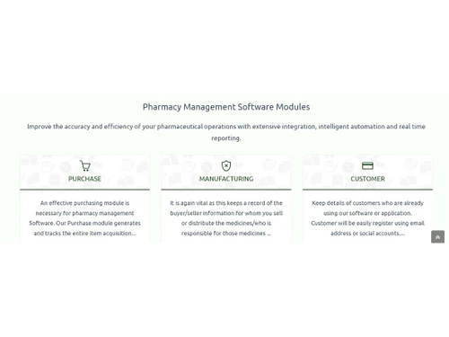 pharmacy 365 cloud modules
