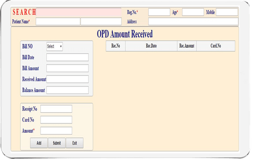 Saral Hospital Soft patient registration