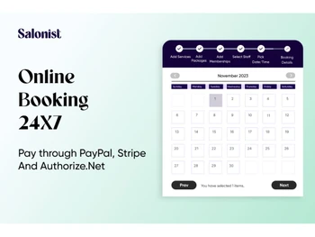 Salonist Software Booking