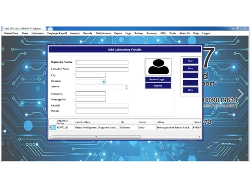 kumudy lab management software patient management