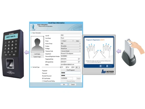 BioEnable eNBioAccess T5 user information