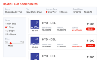 Roka Expense Management Software flight booking