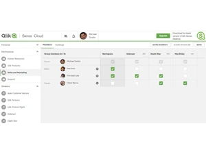 Qlik dashboard