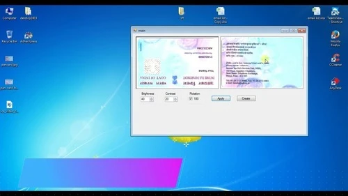 PVC Pan CArd Software Advance