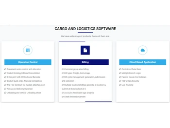 authorcode cargo and logistics software features