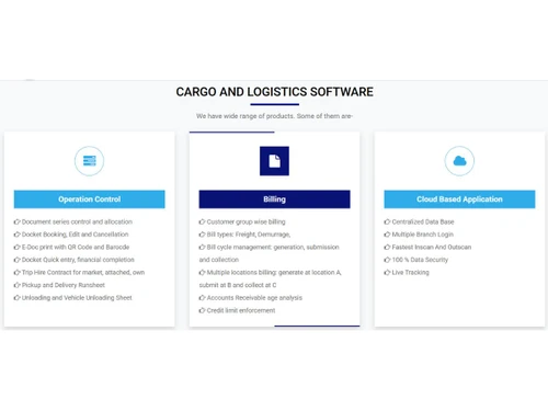 authorcode cargo and logistics software features
